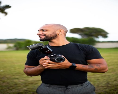 Portrait of a smiling man outdoors